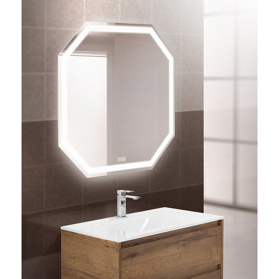 Зеркало BelBagno 80 см SPC-OTT-800-800-LED-TCH-WARM - 9 Зеркало BelBagno 80 см SPC-OTT-800-800-LED-TCH-WARM фото 9