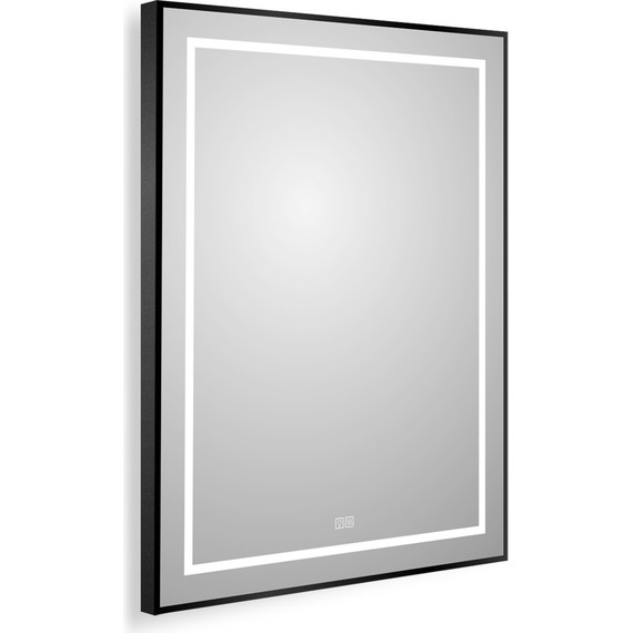 Зеркало BelBagno 70x90 см SPC-KRAFT-700-900-LED-TCH-WARM-NERO - 2 Зеркало BelBagno 70x90 см SPC-KRAFT-700-900-LED-TCH-WARM-NERO фото 2