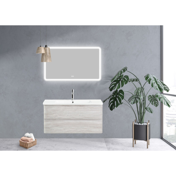 Зеркало BelBagno 100x60 см SPC-MAR-1000-600-LED-TCH-WARM фото 8