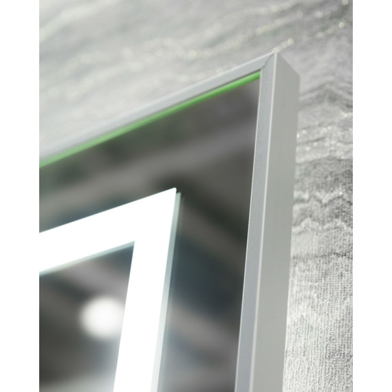 Зеркало BelBagno 88x78 см SPC-KRAFT-885-785-TCH-WARM, белый - 7 Зеркало BelBagno 88x78 см SPC-KRAFT-885-785-TCH-WARM, белый фото 7