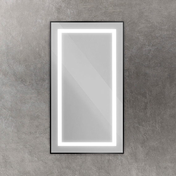 Зеркало BelBagno 50x90 см SPC-KRAFT-500-900-SENS-NERO - 3 Зеркало BelBagno 50x90 см SPC-KRAFT-500-900-SENS-NERO фото 3