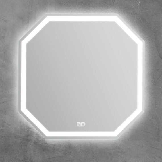 Зеркало BelBagno 80 см SPC-OTT-800-800-LED-TCH-WARM - 3 Зеркало BelBagno 80 см SPC-OTT-800-800-LED-TCH-WARM фото 3