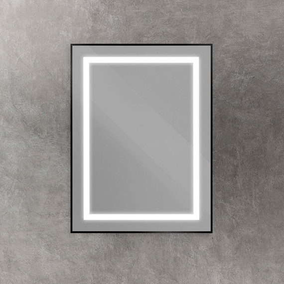 Зеркало BelBagno 60x80 см SPC-KRAFT-600-800-SENS-NERO - 3 Зеркало BelBagno 60x80 см SPC-KRAFT-600-800-SENS-NERO фото 3