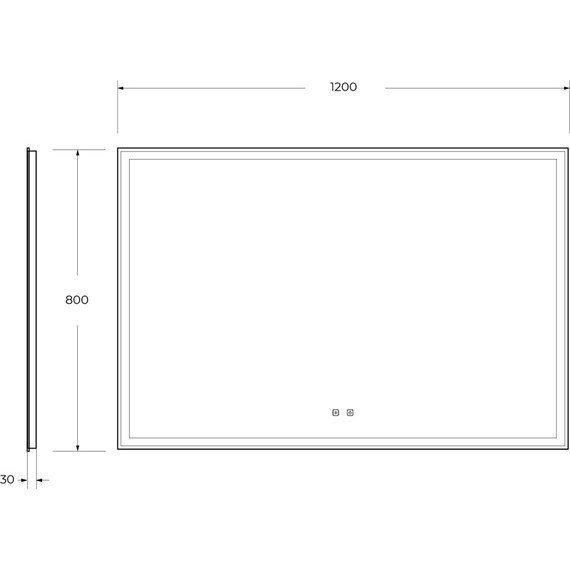 Зеркало BelBagno 120 см SPC-GRT-1200-800-LED-TCH-SND (с голосовым управлением) - 10 Зеркало BelBagno 120 см SPC-GRT-1200-800-LED-TCH-SND (с голосовым управлением) фото 10