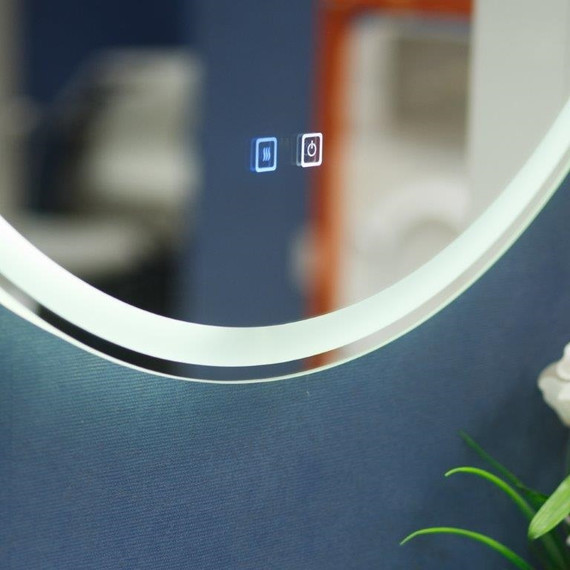 Зеркало BelBagno 80 см SPC-RNG-800-LED-TCH-SND (с голосовым управлением) - 7 Зеркало BelBagno 80 см SPC-RNG-800-LED-TCH-SND (с голосовым управлением) фото 7