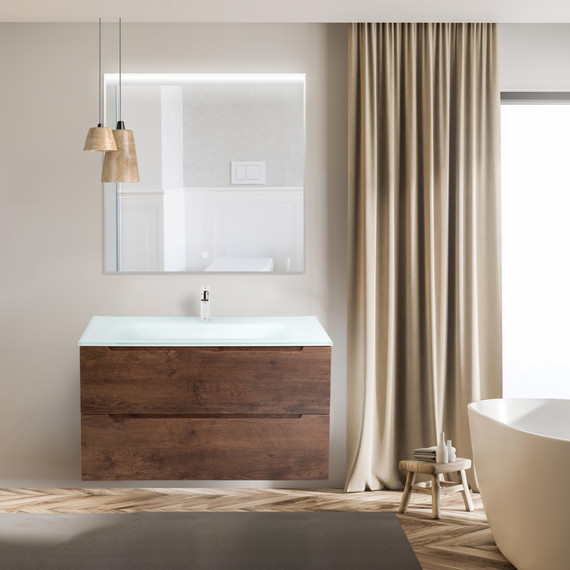 Зеркало BelBagno Uno 90 см SPC-UNO-900-800-TCH - 8 Зеркало BelBagno Uno 90 см SPC-UNO-900-800-TCH фото 8