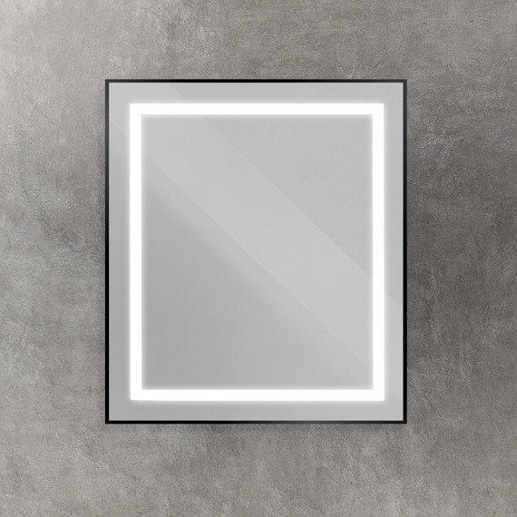 Зеркало BelBagno 70x80 см SPC-KRAFT-700-800-SENS-NERO - 3 Зеркало BelBagno 70x80 см SPC-KRAFT-700-800-SENS-NERO фото 3