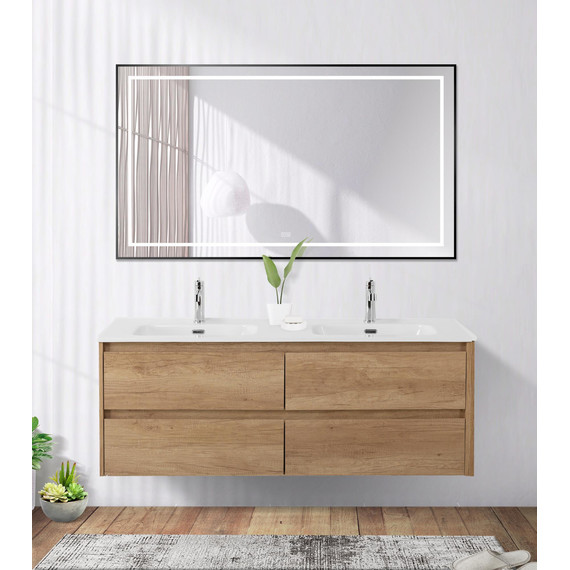 Зеркало BelBagno 140x80 см SPC-KRAFT-1400-800-LED-TCH-WARM-NERO - 8 Зеркало BelBagno 140x80 см SPC-KRAFT-1400-800-LED-TCH-WARM-NERO фото 8