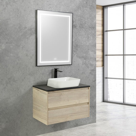 Зеркало BelBagno 68x88 см SPC-KRAFT-685-885-TCH-WARM-NERO, черный - 9 Зеркало BelBagno 68x88 см SPC-KRAFT-685-885-TCH-WARM-NERO, черный фото 9