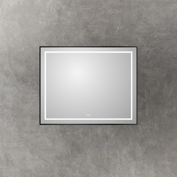 Зеркало BelBagno 100x80 см SPC-KRAFT-1000-800-LED-TCH-WARM-NERO - 3 Зеркало BelBagno 100x80 см SPC-KRAFT-1000-800-LED-TCH-WARM-NERO фото 3
