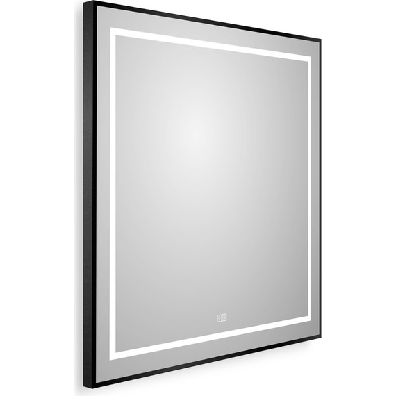 Зеркало BelBagno 70x80 см SPC-KRAFT-700-800-LED-TCH-WARM-NERO - 2 Зеркало BelBagno 70x80 см SPC-KRAFT-700-800-LED-TCH-WARM-NERO фото 2