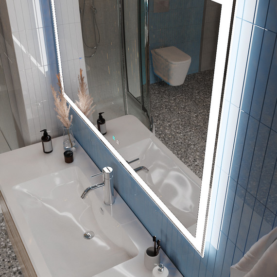 Зеркало BelBagno 120 см SPC-GRT-1200-800-LED-TCH-SND (с голосовым управлением) - 9 Зеркало BelBagno 120 см SPC-GRT-1200-800-LED-TCH-SND (с голосовым управлением) фото 9