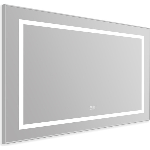 Зеркало BelBagno 98x68 см SPC-KRAFT-985-685-TCH-WARM, белый - 2 Зеркало BelBagno 98x68 см SPC-KRAFT-985-685-TCH-WARM, белый фото 2