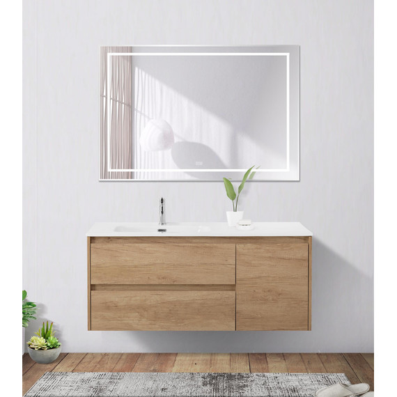 Зеркало BelBagno 120x80 см SPC-KRAFT-1200-800-LED-TCH-WARM - 8 Зеркало BelBagno 120x80 см SPC-KRAFT-1200-800-LED-TCH-WARM фото 8