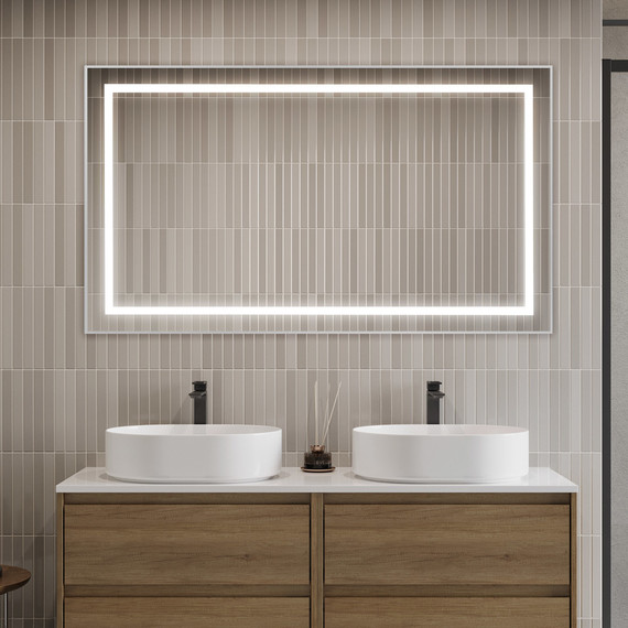 Зеркало BelBagno 140x80 см SPC-KRAFT-1400-800-SENS-AL - 9 Зеркало BelBagno 140x80 см SPC-KRAFT-1400-800-SENS-AL фото 9