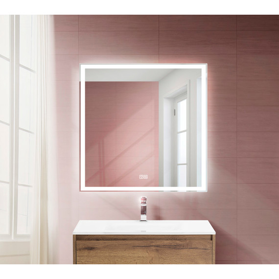 Зеркало BelBagno 80x80 см SPC-GRT-800-800-LED-TCH-WARM - 8 Зеркало BelBagno 80x80 см SPC-GRT-800-800-LED-TCH-WARM фото 8