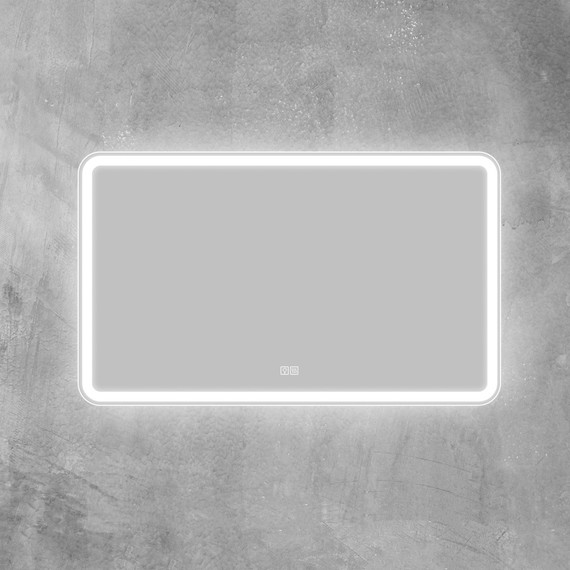 Зеркало BelBagno 100x60 см SPC-MAR-1000-600-LED-TCH-WARM фото 3