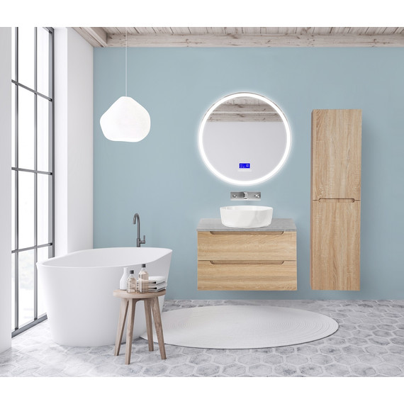 Зеркало BelBagno 80 см SPC-RNG-800-LED-TCH-RAD фото 10