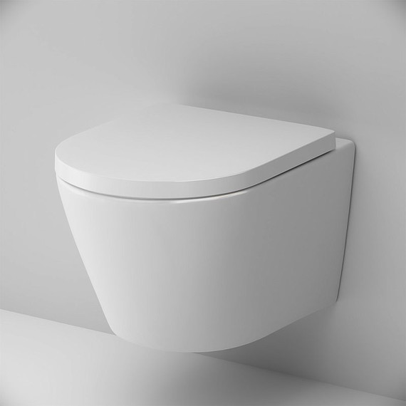 Унитаз подвесной безободковый Am.Pm Sense C741701SC с крышкой микролифт - 5 Унитаз подвесной безободковый Am.Pm Sense C741701SC с крышкой микролифт фото 5