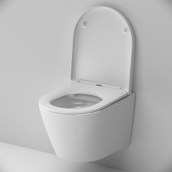 Унитаз подвесной безободковый Am.Pm Sense C741701SC с крышкой микролифт - 7 Унитаз подвесной безободковый Am.Pm Sense C741701SC с крышкой микролифт фото 7