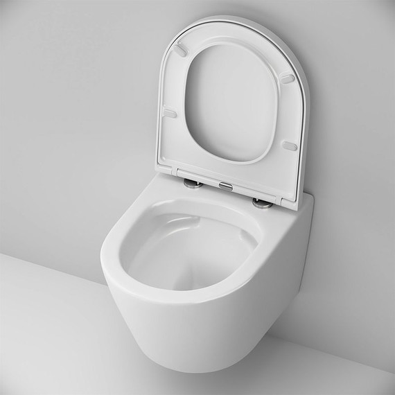 Унитаз подвесной безободковый Am.Pm Sense C741701SC с крышкой микролифт - 8 Унитаз подвесной безободковый Am.Pm Sense C741701SC с крышкой микролифт фото 8