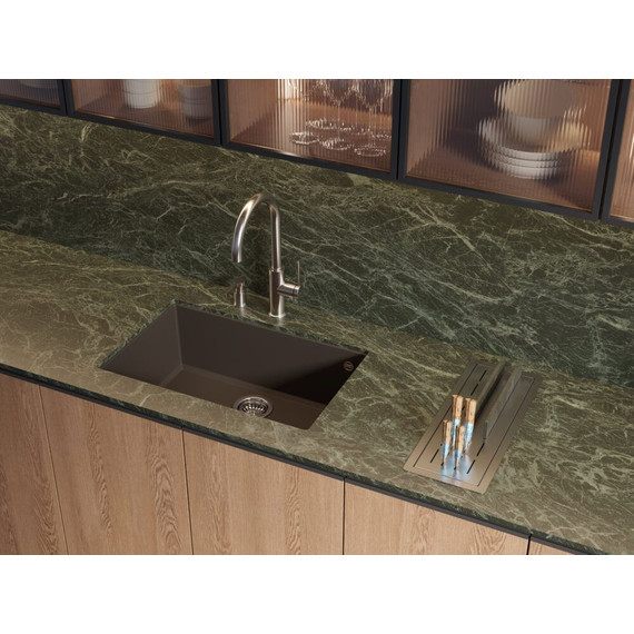 Смеситель для кухни Omoikiri Okawa 2 Plus BN 4994549, нержавеющая сталь, Цвет производителя: нержавеющая сталь фото 2