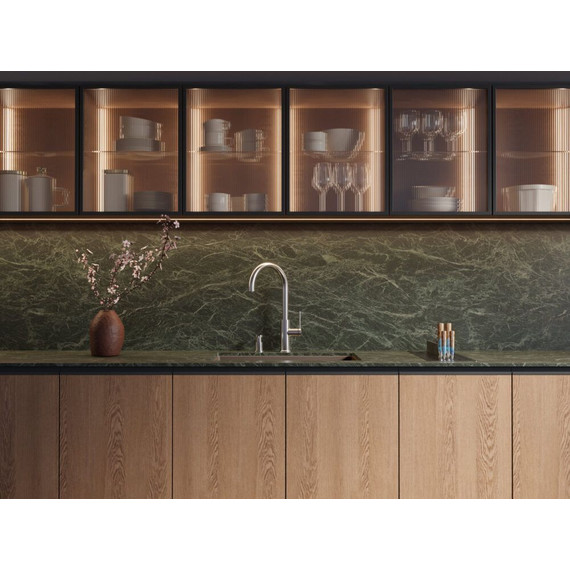 Смеситель для кухни Omoikiri Okawa 2 Plus BN 4994549, нержавеющая сталь, Цвет производителя: нержавеющая сталь фото 3