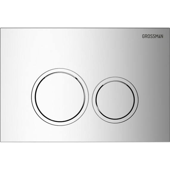 Инсталляция с подвесным унитазом комплект: Grossman Galaxy 900.K31.01.000 с подвесным безободковым унитазом GR-4455BMSQ сиденье микролифт, крепление, кнопка смыва 700.K31.01.100.100 хром глянцевый фото 3