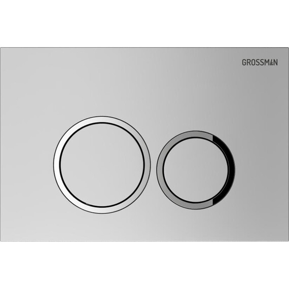Инсталляция с подвесным унитазом комплект: Grossman Galaxy 900.K31.01.000 с подвесным безободковым унитазом GR-4447S сиденье микролифт, крепление, кнопка смыва 700.K31.01.110.110 хром матовый фото 3