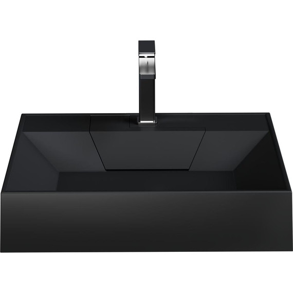 Раковина над стиральной машиной Grossman Luxor 60 см 11.R01.60.210, чёрный фото 2