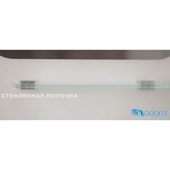 Душевая кабина Niagara Premium 120x80 см NG-6012-01QL, хром/прозрачное (безсиликоновая сборка) фото 7