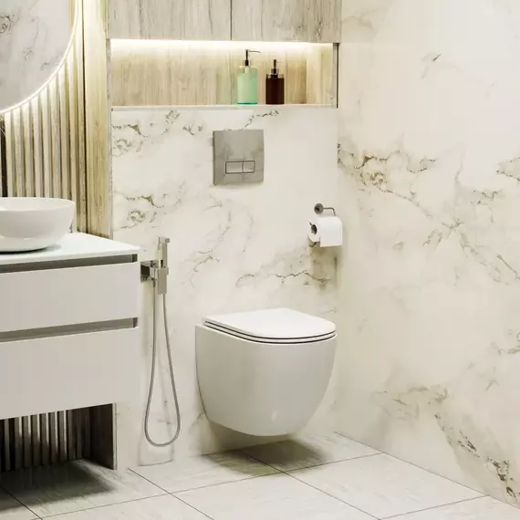 Кнопка смыва Grossman Classic 800.T1.04.100.100RUS, хром глянцевый фото 4