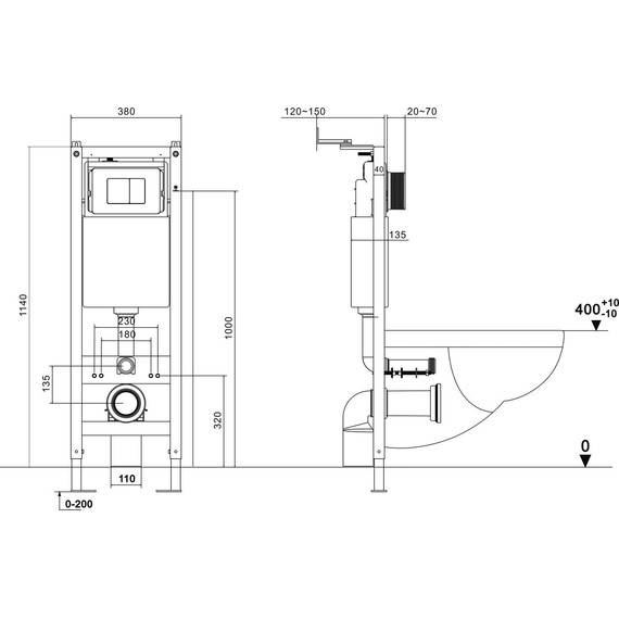 Инсталляция для унитаза Grossman 900.K31.03.000 фото 6