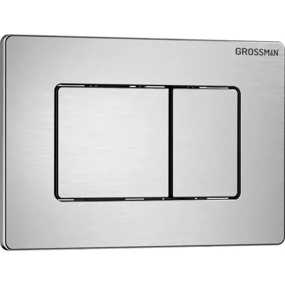 Кнопка смыва Grossman Classic 700.K31.04.12M.12MRUS, хром сатиновый фото 3