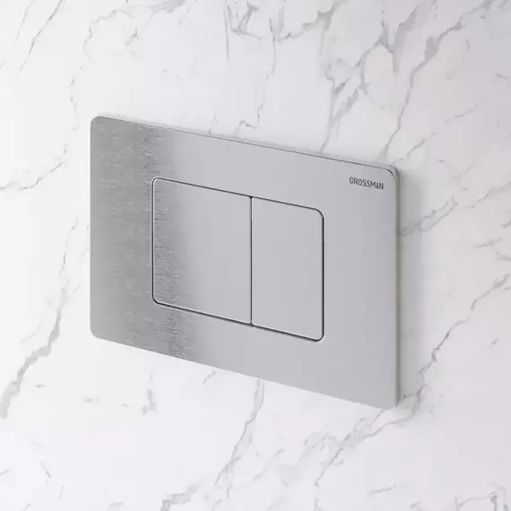 Кнопка смыва Grossman Classic 700.K31.04.12M.12MRUS, хром сатиновый фото 4