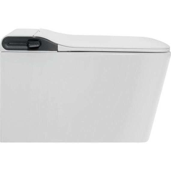 Электронный импульсный унитаз-биде Abber Rechteck AC1215S с крышкой микролифт фото 16
