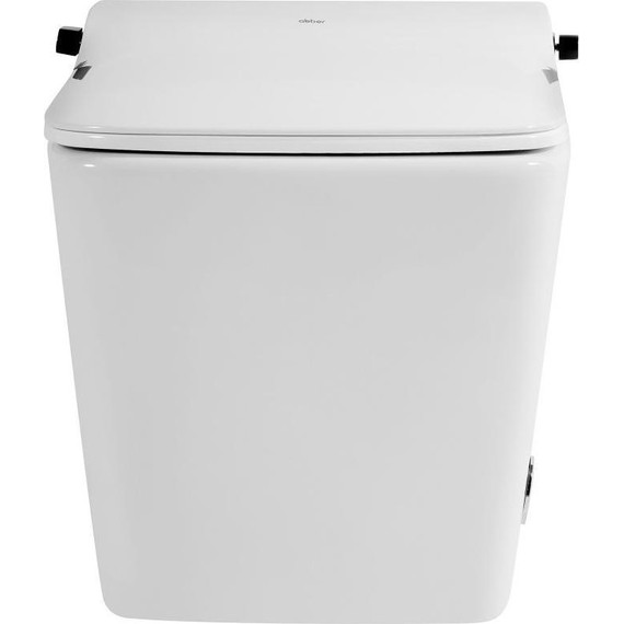 Электронный импульсный унитаз-биде Abber Rechteck AC1215S с крышкой микролифт фото 17