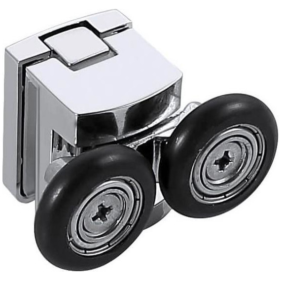 Душевое ограждение Aquatek 90x90 см AQ ARI RO 09020GM, оружейная сталь/прозрачное фото 5