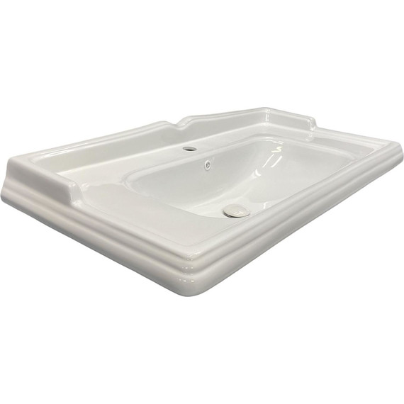 Тумба подвесная с раковиной Comforty Палини 100 см, белый - 4 Тумба подвесная с раковиной Comforty Палини 100 см, белый фото 4