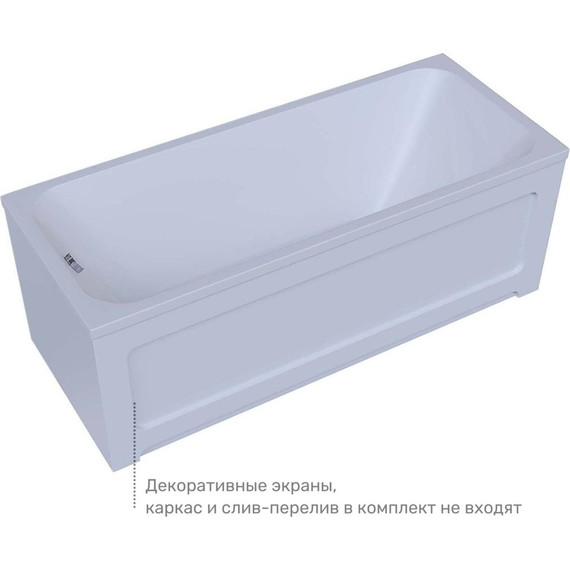 Ванна акриловая Aquatek Eco-Friendly Мия 155x70 см MIY155-0000001 фото 3