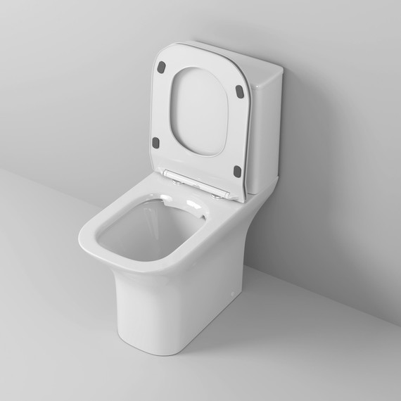 Унитаз-компакт безободковый Grossman Classic GR-4464S с крышкой микролифт, белый глянцевый фото 4