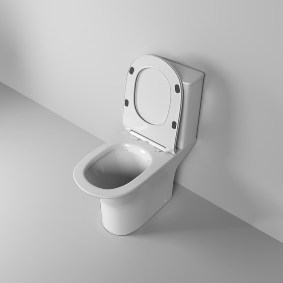 Унитаз-компакт безободковый Grossman Classic GR-4465S с крышкой микролифт, белый глянцевый фото 4