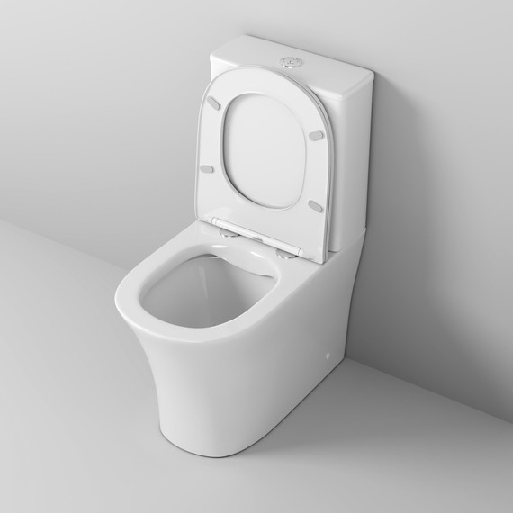 Унитаз-компакт безободковый Grossman Classic GR-4466S с крышкой микролифт, белый глянцевый фото 4