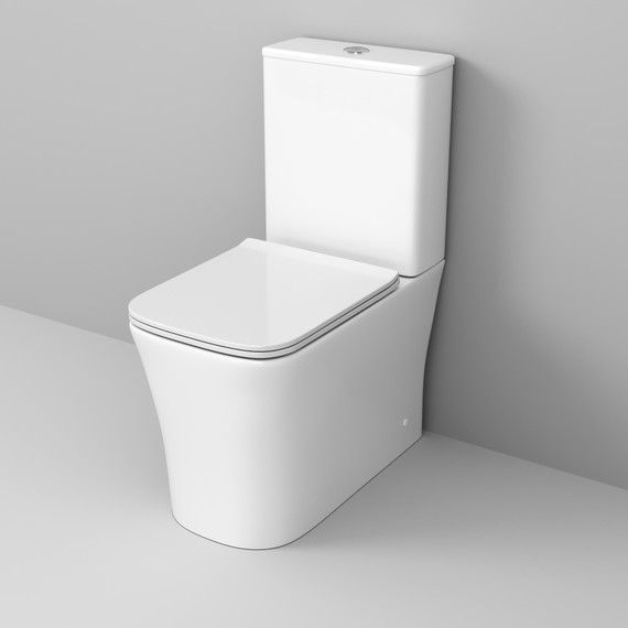 Унитаз-компакт безободковый Grossman Classic GR-4467S с крышкой микролифт, белый глянцевый фото 2