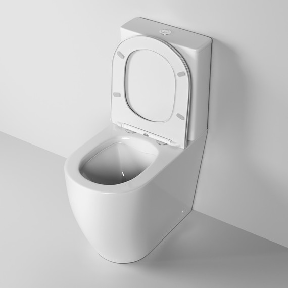 Унитаз-компакт безободковый Grossman Style GR-4473S с крышкой микролифт, белый глянцевый фото 4