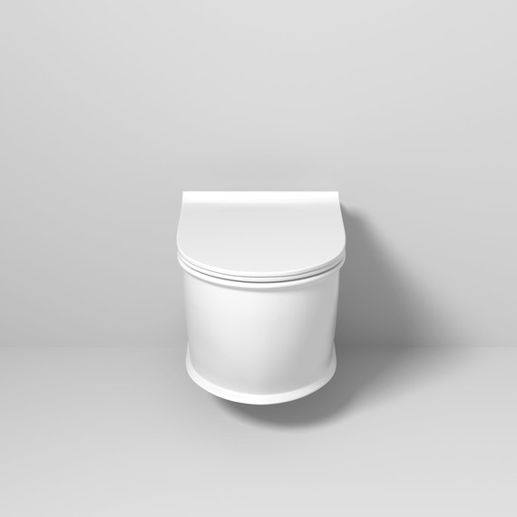 Унитаз подвесной безободковый Grossman Retro GR-4482S с крышкой микролифт, Цвет производителя: белый - 3 Унитаз подвесной безободковый Grossman Retro GR-4482S с крышкой микролифт, Цвет производителя: белый фото 3