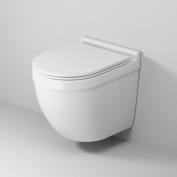 Унитаз подвесной безободковый Grossman GR-4483SQ с крышкой микролифт, белый глянцевый (Система смыва торнадо), Цвет производителя: белый глянцевый - 6 Унитаз подвесной безободковый Grossman GR-4483SQ с крышкой микролифт, белый глянцевый (Система смыва торнадо), Цвет производителя: белый глянцевый фото 6