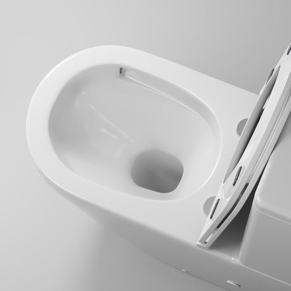 Унитаз-компакт безободковый Grossman GR-4407SQ с крышкой микролифт (Система смыва торнадо) фото 9