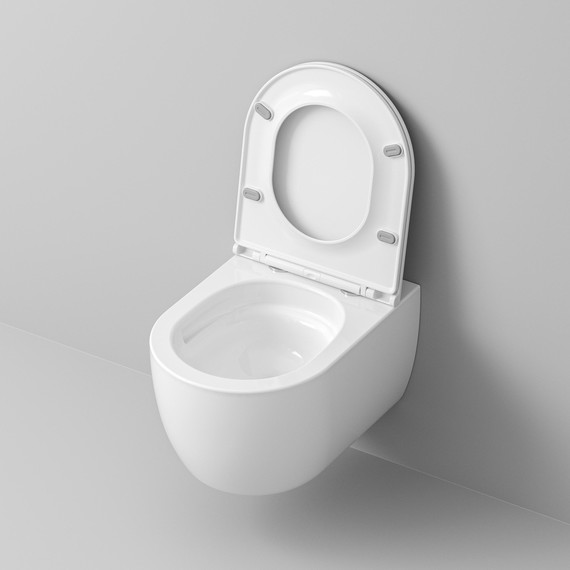 Унитаз подвесной безободковый Grossman GR-4415SQ с крышкой микролифт (Система смыва торнадо) - 8 Унитаз подвесной безободковый Grossman GR-4415SQ с крышкой микролифт (Система смыва торнадо) фото 8