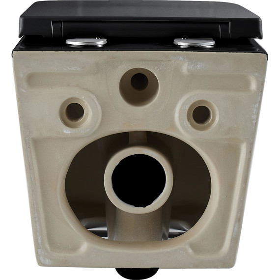 Унитаз подвесной безободковый Grossman GR-4441BMSQ с крышкой микролифт, чёрный матовый (Система смыва торнадо), Цвет производителя: чёрный матовый - 9 Унитаз подвесной безободковый Grossman GR-4441BMSQ с крышкой микролифт, чёрный матовый (Система смыва торнадо), Цвет производителя: чёрный матовый фото 9